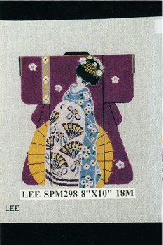 SPM298 Lee's Needle Arts Kimono 8in x 10in Retired, Inquire If Available