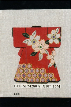 SPM280 Lee's Needle Arts Kimono 8in x 10in Retired 18 mesh