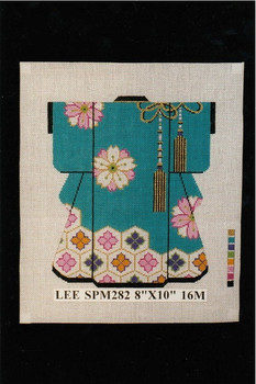 SPM282 Lee's Needle Arts Kimono 8in x 10in Retired 18 mesh