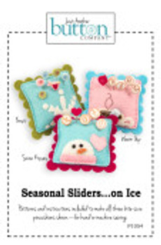 Seasonal Sliders On Ice Pattern Wool Pattern Just Another Button Company