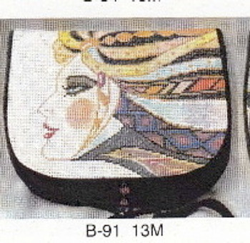 B-91 13M Flap only Flying Lady Sophia Designs Purse