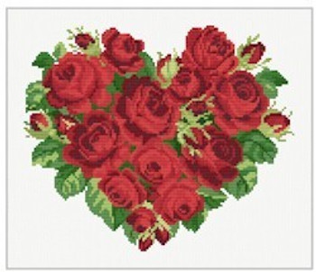 Ellen Maurer-Stroh Heart Of Roses Kit