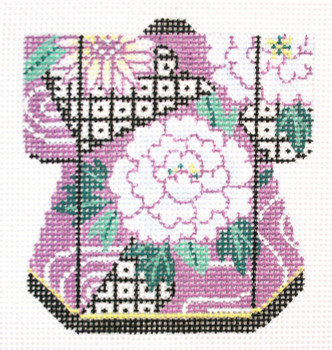 K1073SKU Lee's Needle Arts Petite Kimono 18M 3in. x 3.5in.