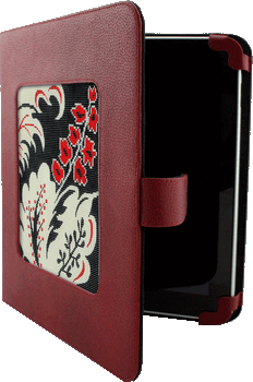 iPad Cover BAG62R Lee's Needle Arts Leather Red