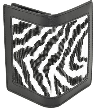 BAG49 Lee's Needle Arts Credit Card Holder - Black - 5"Wx3.5"H