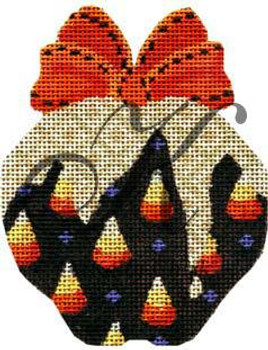 KCN1701 Hallowed Candy Corn 3.15"w x 4.25"h 18 Mesh KELLY CLARK STUDIO, LLC