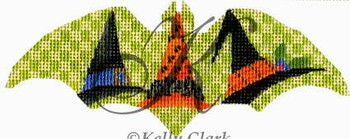 KCN9162 Hatz on a Bat 6"w x 2.55"h 18 Mesh KELLY CLARK STUDIO, LLC