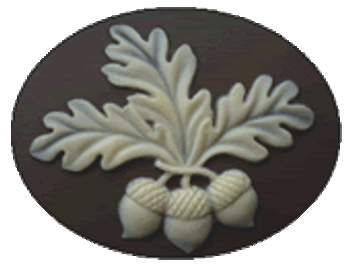 Acorn needle minder Kelmscott Designs 