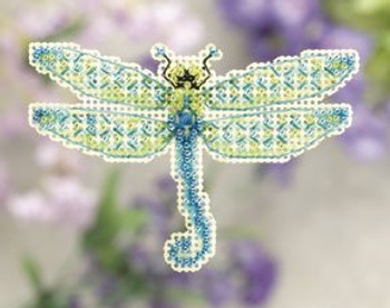 MH181104 Mill Hill Seasonal Ornament Kit Dragonfly (2011)