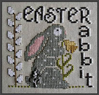 Easter Rabbit (w/chm) by Hinzeit 52w x 51h 15-1736 