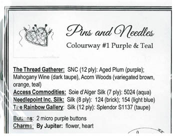 Pins & Needles Emb Pk 1 (PT) by Jeannette Douglas Designs 15-1145 