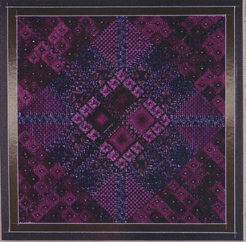 GLITZ & GLAMOUR AMETHYST DebBee's Designs Counted Canvas Pattern