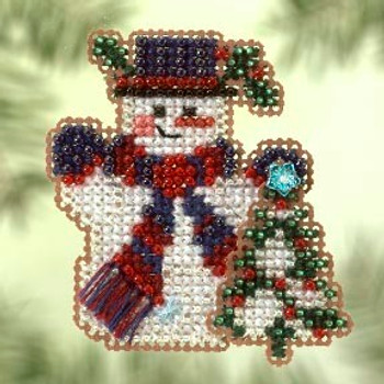 H125 Mill Hill Seasonal Ornament Kit Frosty Fir (2005)