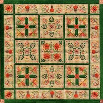 AUTUMN LEAVES  Laura J Perin Designs Counted Canvas Pattern