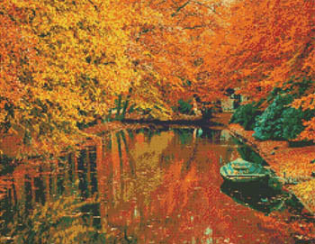 Autumn Boat Ride by Kustom Krafts 14-1787 