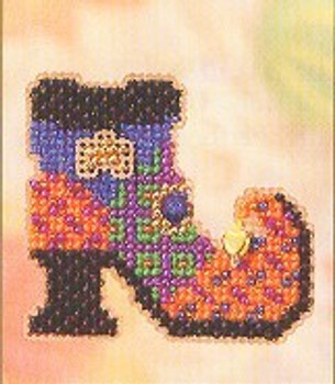 MHAH67 Mill Hill Seasonal Ornament Kit Wanda's Boot (2005)