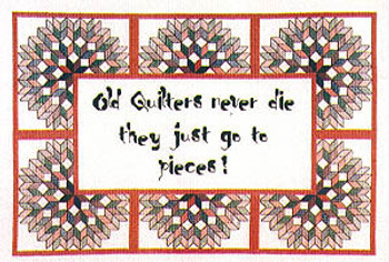 Quilted Quips II (Old Quilters) by Xs And Ohs 06-2495 