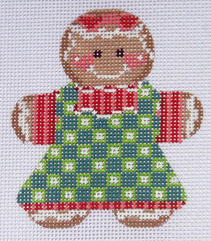 CH-47 Gingerbread Girl 2 (stitch guide available) 3 x 3 ¼ 18 Mesh Danji Designs CH Designs