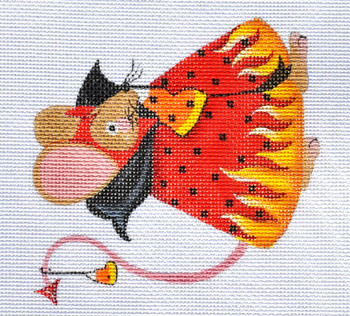 LD-09 Devil Mouse 4 ½ x 4 ½ 18 Mesh LAINEY DANIELS