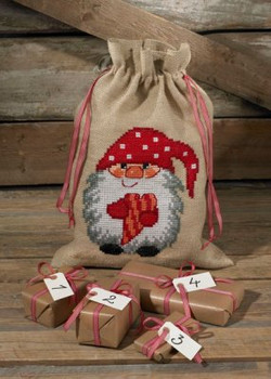 904259 Permin Elf with Heart - Gift Bag
