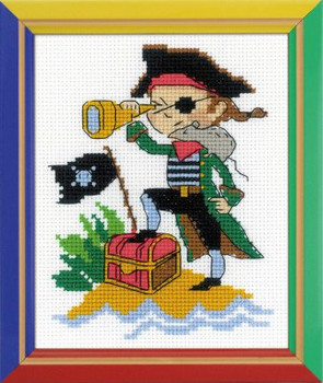 RLHB164 Riolis Cross Stitch Kit Brave Pirate