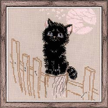 RL1546 Riolis Cross Stitch Kit Dreamer Cat