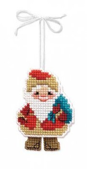 RL1538AC Riolis Cross Stitch Kit Santa Claus - Decoration