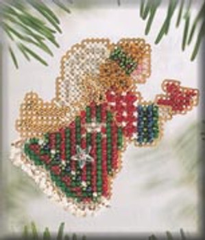 H117 Mill Hill Seasonal Ornament Kit Christmas Angel (2004)