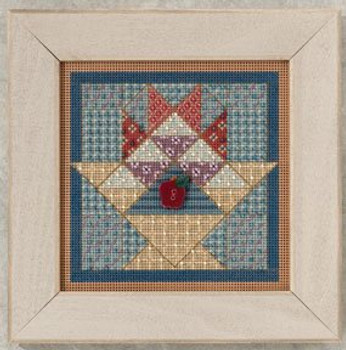 MH142202 Mill Hill Buttons and Bead Kit Fruit Basket Quilt (2012)