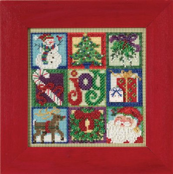 MH145301 Mill Hill Joy of Christmas (2015) Buttons and Bead Kit