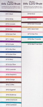 Rainbow Gallery Petite Silk Lame SP53 Crimson