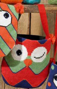 195305 Permin Owls Bag (Winking)