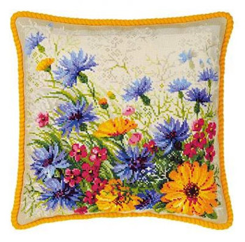 RL1413 Riolis Cross Stitch Kit Moorish Lawn Cushion