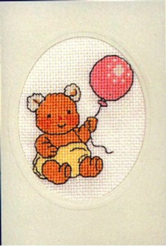 178440 Permin Teddy Bear With Balloon