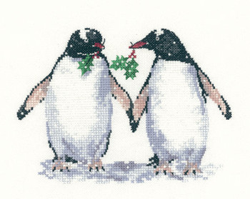 HCK1099 Heritage Crafts Christmas Penguins - Sue Hill Collection