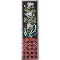 M-194r Japanese Crane Right Panel 8.75 x 32.5 13 Mesh Shorebird Studio