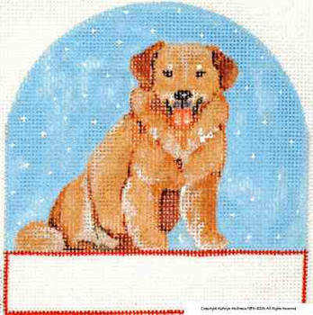 P-150 Golden Retriever 5 x 5 18 Mesh Shorebird Studio