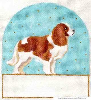 P-330 Cavalier King Charles Spaniel 5 x 5 18 Mesh Shorebird Studio