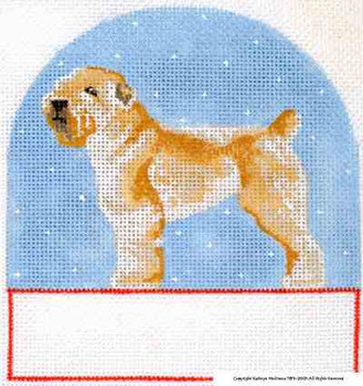 P-340 Soft-coated Wheaton Terrier 5 x 5 18 Mesh Shorebird Studio