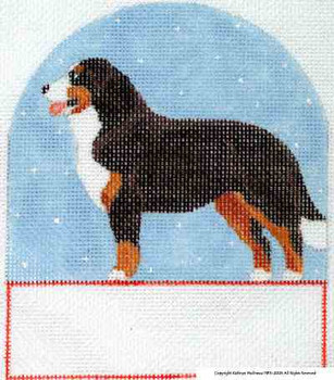 P-353 Bernese Mountain Dog 5 x 5 18 Mesh Shorebird Studio