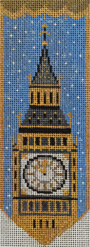 F3724 Big Ben 2 1/2 x 7" 18 ct. Fiori Designs 