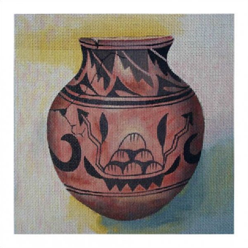 PM3600 - Big Mountain Jar 8 x 8" 18 ct.  Paula Manning Designs