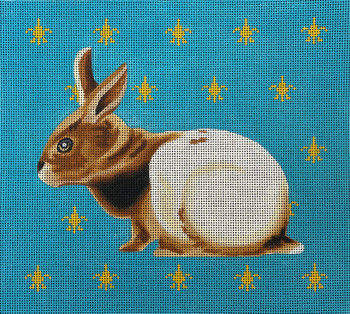 AN322 Animal Rabbit 11x10  13 Mesh  Colors of Praise