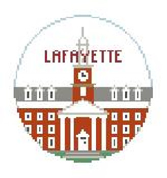 BT191 Lafayette College, PA Kathy Schenkel Designs  4" Diameter 18 Mesh