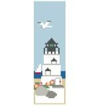BK138 East Chop Lighthouse Kathy Schenkel Designs 1.5 x 4.25 18 Mesh