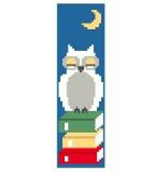 BK110 Wise Owl Bookmark Kathy Schenkel Designs 1.5 x 4.25 18 Mesh