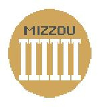 BT233 Mizzou Columns Kathy Schenkel Designs  4" Diameter 18 Mesh