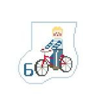 CM606A First Years 6/Boy on Bike Kathy Schenkel Designs 3 x 2.5
