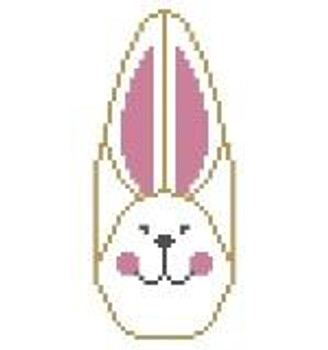 EO810 Bunny Face Scissor Case 1.5 x 4 18 Mesh Kathy Schenkel Designs