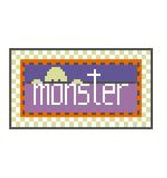 TL306 Monster 3.25 x 2 18 Mesh Kathy Schenkel Designs